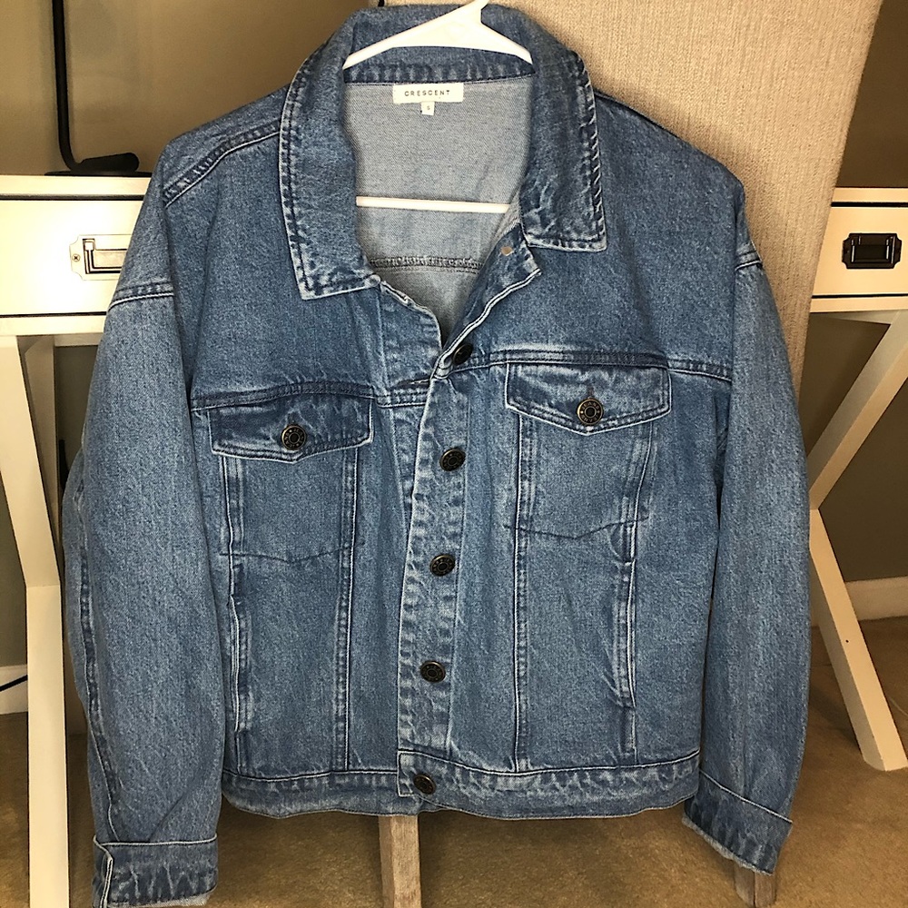 Crescent 90’s Inspired Jean Jacket S